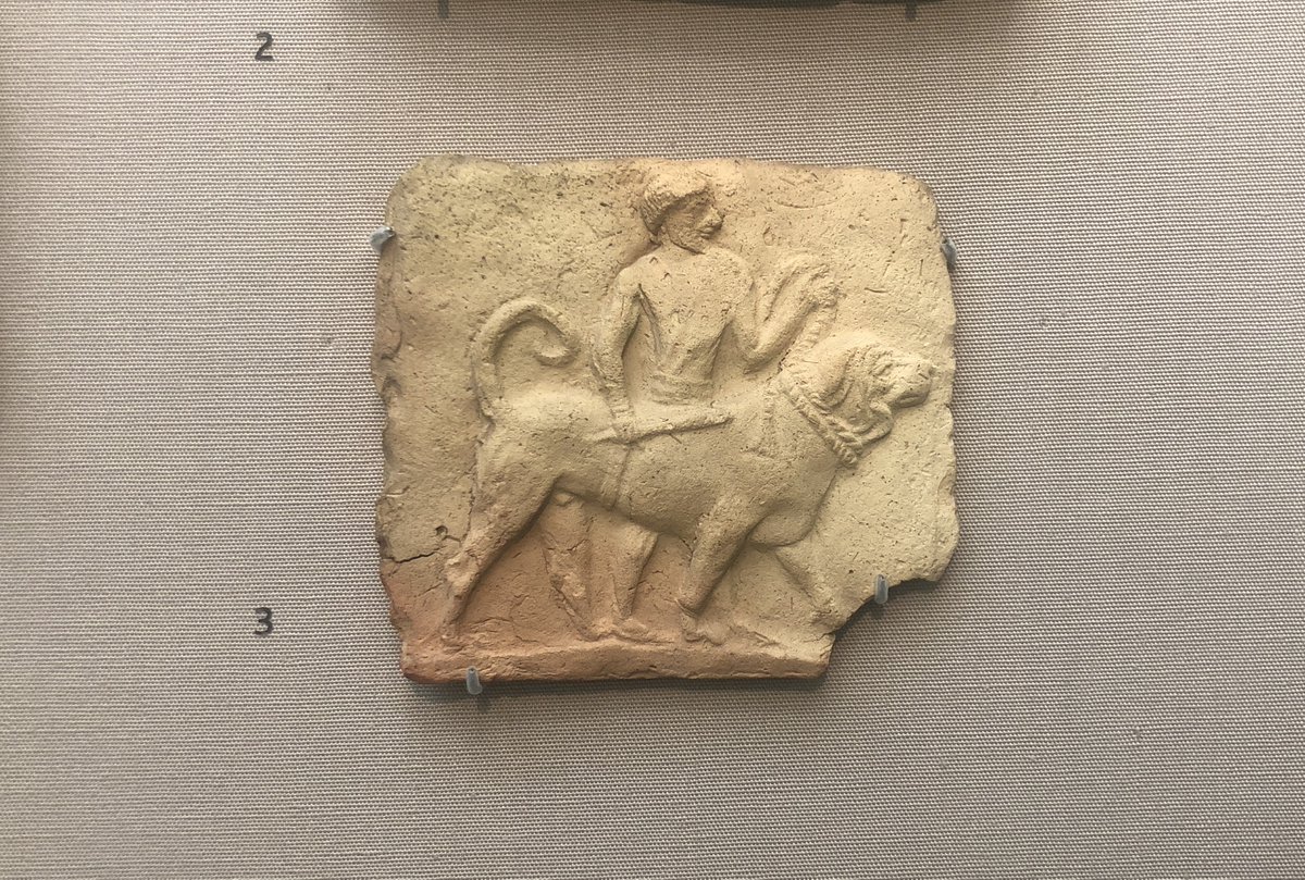 Some of my favourite artefacts from ancient Mesopotamia are these mass-produced plaques that show scenes from everyday life, like breastfeeding and dog walking, and mythological beings.They’re honestly lovely, and I’m sorry my terrible photography skills don’t do them justice