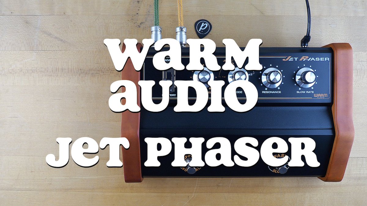 pedaloftheday's tweet photo. NEW DEMO VIDEO: The @WarmAudio Jet Phaser
https://t.co/cSiuSixCHd
#pedaloftheday #effectspedals #pedalsandeffects #knowyourtone #notpedalbored #warmaudio #jetphaser #phaser #rolandap7 #phaserpedal #SaturdayVibes https://t.co/T4W9LYu5nE