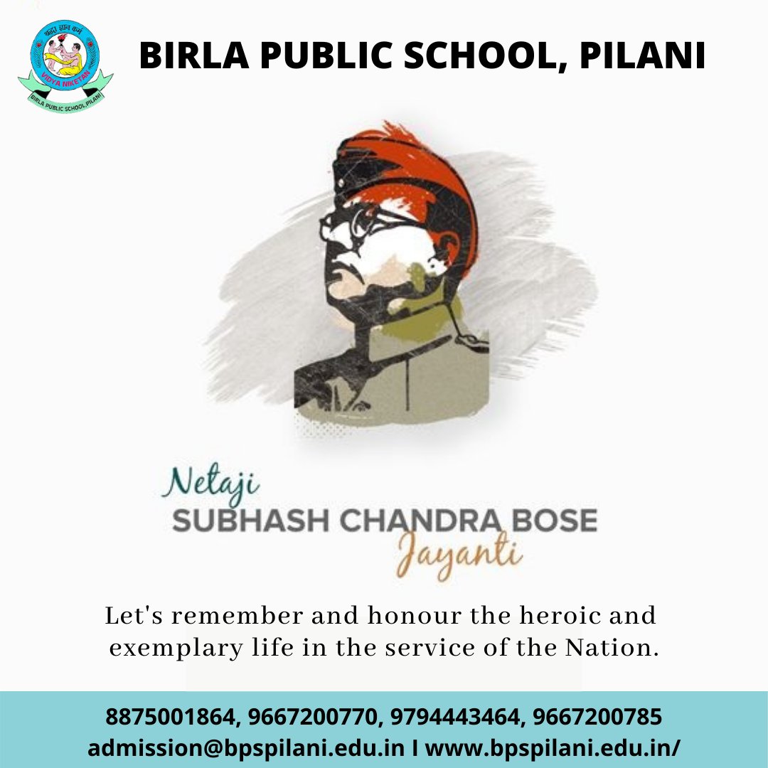 Let's bow our heads together to pay tribute to the revolutionary force that was Netaji! #NetajiSubhasChandraBoseJayanti