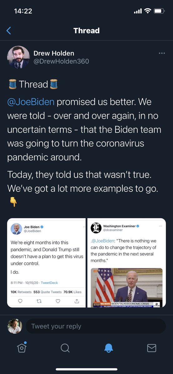 Pandemics are complex systems that are not resolved in a day. The key issue is leverage. What actions can be taken today that moderate long-term negative impacts. But that context is ignored. The same sound bite is repeated until the sound bite by weight of repeating = truth