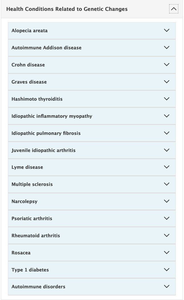 Fourth hit HLA-DRB1 is a master killer being linked with an army of diseases. So there shouldn't be any doubt why this locus is linked to mortality.  https://medlineplus.gov/genetics/gene/hla-drb1/#conditions