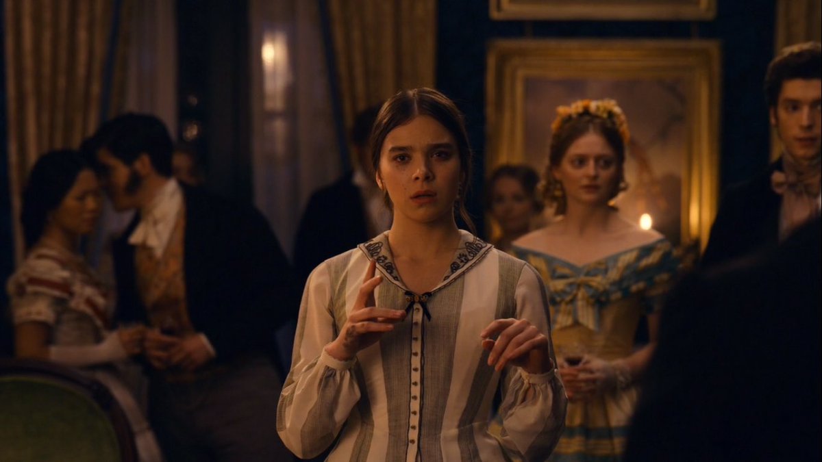 and i stil think this scene from ep 1 is majorly overlooked, when it's so so important in understanding the narrative frame and major theme of s2. emily wants to be seen and heard and understood..but only by her 'private public' a select few.