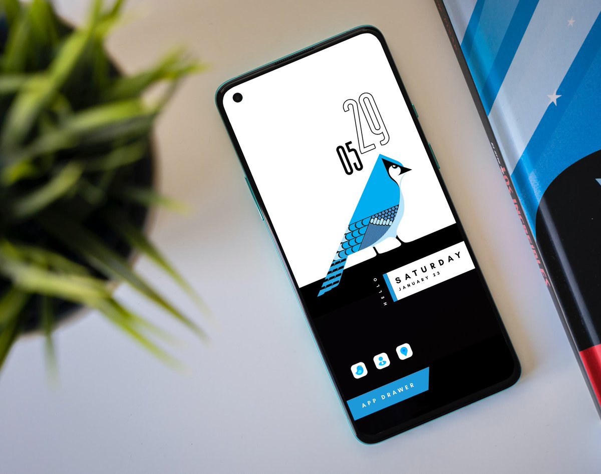 NaikSiddhanta's tweet photo. Blue Jay
Widgets - #MoonLight @Phones_Planes
#Mini_ism @ppickCH
Icon Pack - #DoveLight @justnewdesigns
Wallpaper - @RindoneSaro
Templates - @Jeisonv62840567 @vhthinh_at https://t.co/UM7xhXoCpZ