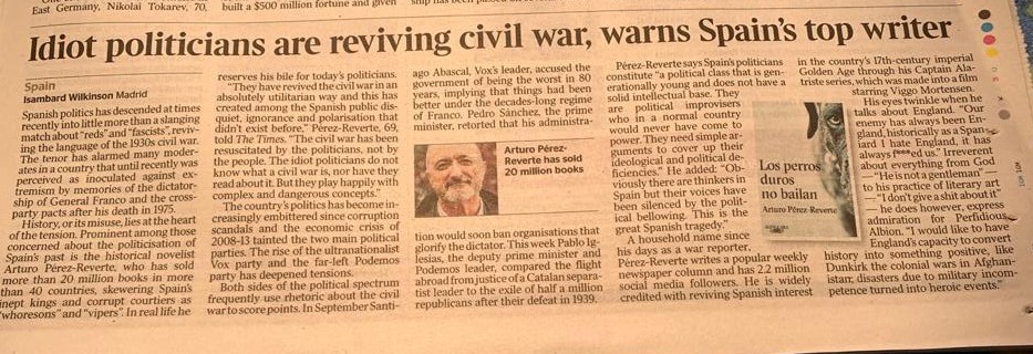 Arturo Pérez-Reverte tweet media