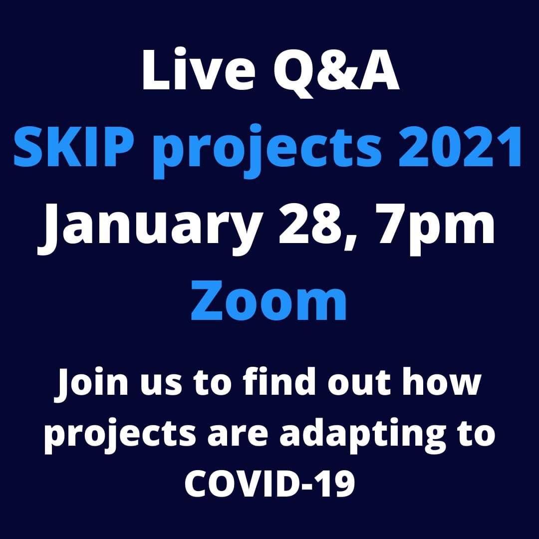 SKIP_Global's tweet image. Following a review of the current travel restrictions in project countries and in depth discussions with regards to project feasibility, we have decided to move towards virtual projects for Summer 2021, for the safety of our volunteers and beneficiaries.