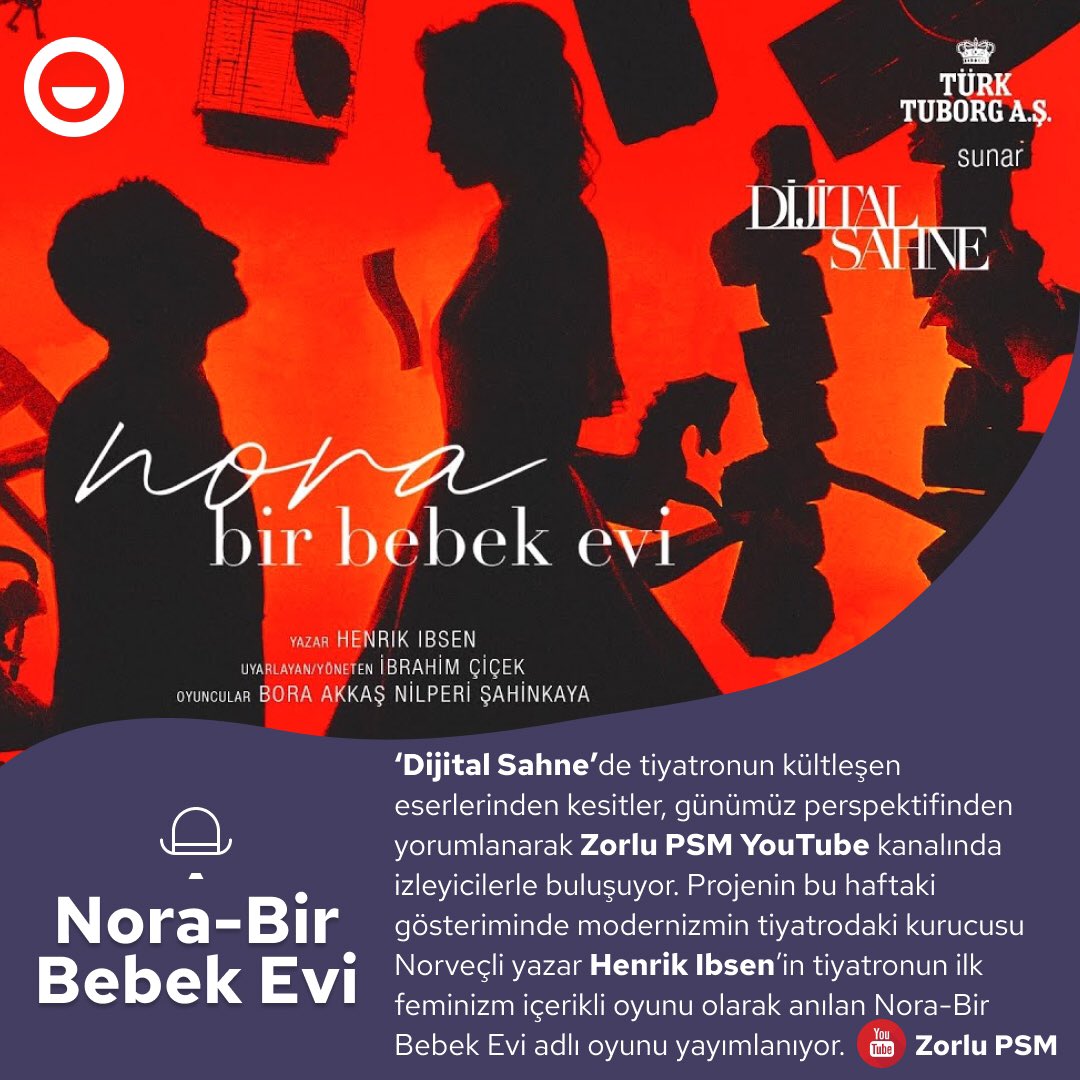 Günün sanat önerisi hazır! Hafta sonu planı için beğenmeyi ve sevdiklerinle paylaşmayı unutma!🥰🎭

#norabirbebekevi #zorluperformanssanatlarımerkezi #zorlupsm #sanat #artoftheday #art #neyapsam #neyapsamapp