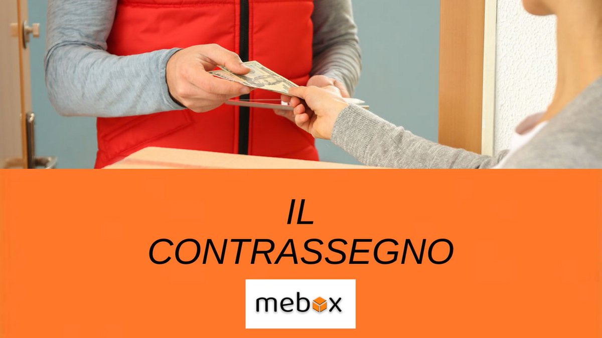 Mebox9's tweet image. Il contrassegno è un servizio molto richiesto per chi vende online.
Questo servizio viene utilizzato quando l'acquirente richiede un pagamento non anticipato.
I tempi e le modalità dell'incasso sono descritti sul nostro sito alla voce "termini e condizioni".  #spedizioni