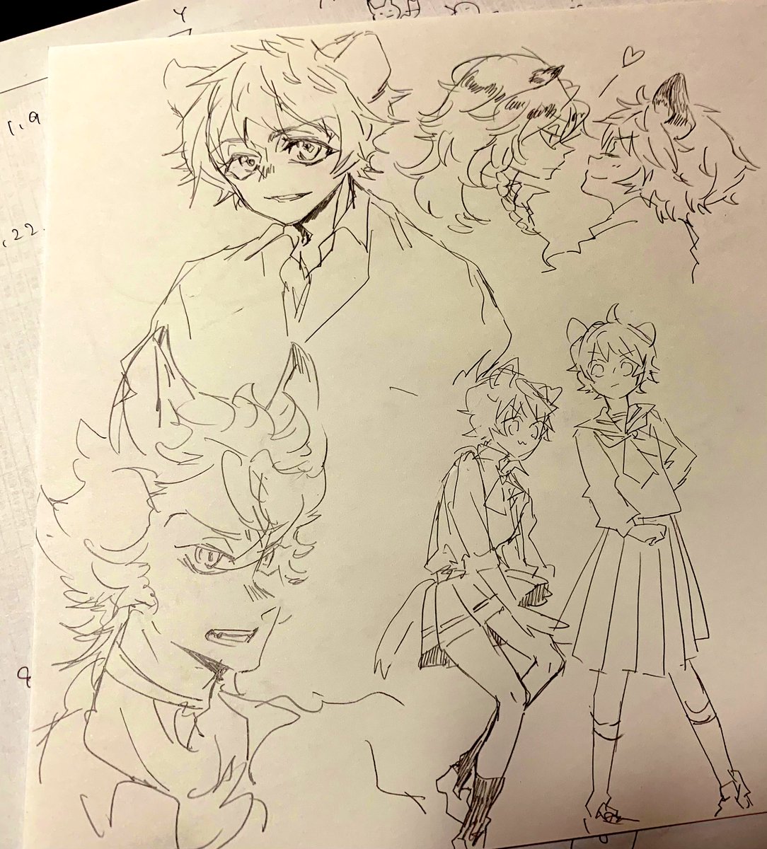 1億年ぶりラクガキしました。元気です。

レオラギがドタバタするサバナクローの漫画を描いています。 