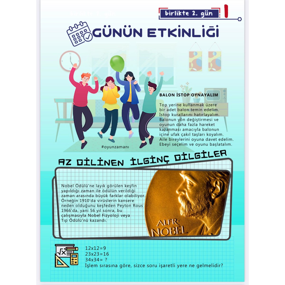 AliagaMTAL's tweet photo. Milli Eğitim Bakanlığı 23 günlük tatilde faydalanabileceğiniz çok güzel bir etkinlik çalışması hazırladı.

Tüm öğrenciler için hazırlanan bu etkinlik çalışmasına https://t.co/X9wJ2kpGXY adresi üzerinden ulaşabilirsiniz. https://t.co/avFh8WGNSB