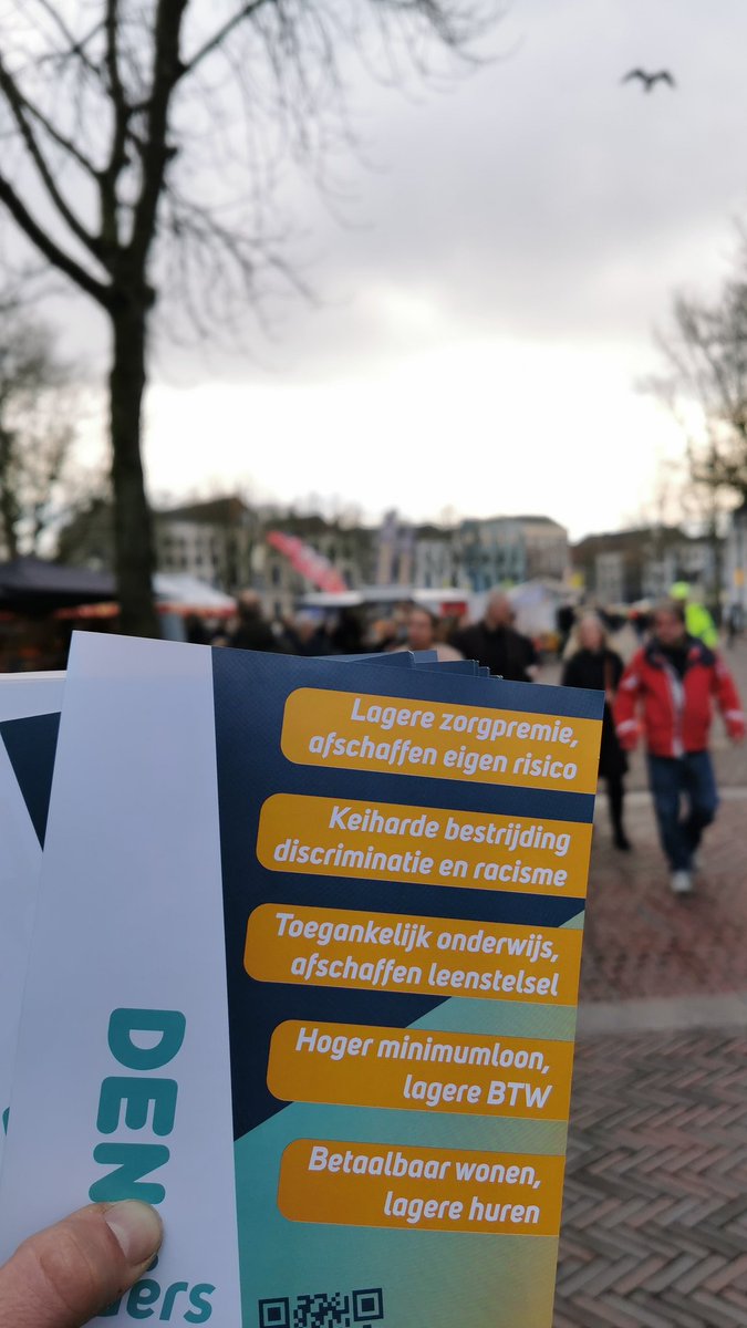Vandaag de kickoff van landelijk campagne voor #DENK ik begin in Deventer en ga door naar Almelo, Hengelo en Enschede om met de mensen in gesprek te gaan. #DenkAnders #Ikstemdenk