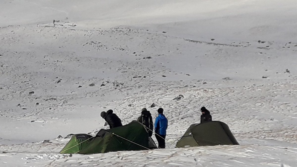Stay at home and exercise locally.  This does not mean, “let’s hike with five others to an exposed plateau and camp“ ignoring every COVID rule, and every plea from our Mountain Rescue Teams to help save lives.  Now isn’t the time to have an adventure. #StayHome