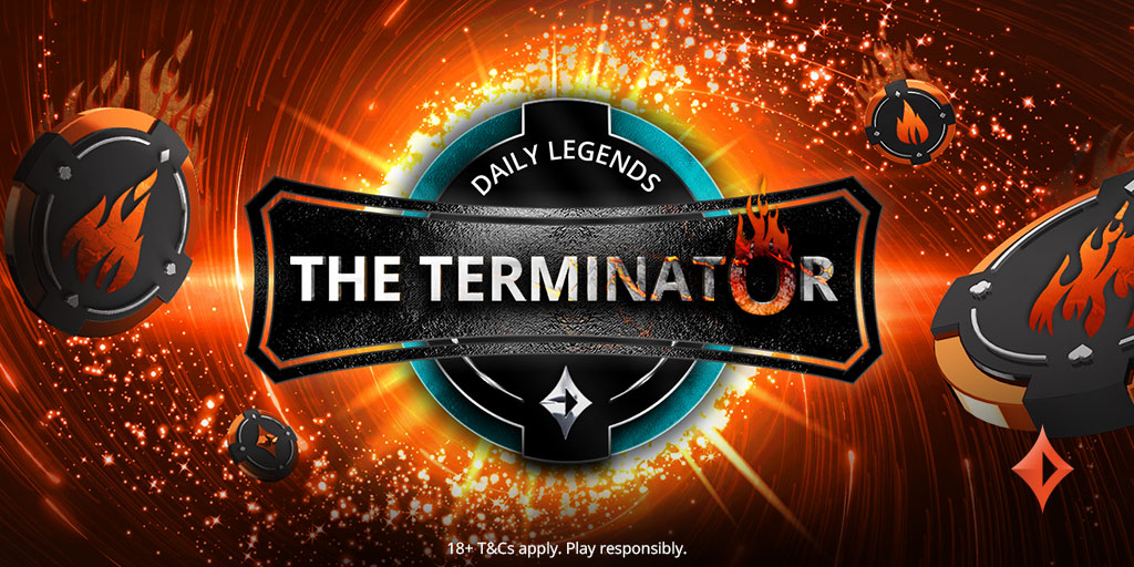 partypoker's tweet photo. There are 10 x $11 tickets to The Terminator to be won and if you want to be in the draw then simply like, retweet and tell us which amateur focussed festival is starting tomorrow on partypoker? Find out here: https://t.co/VNfWNIg4mx https://t.co/HL2VzgQgp8