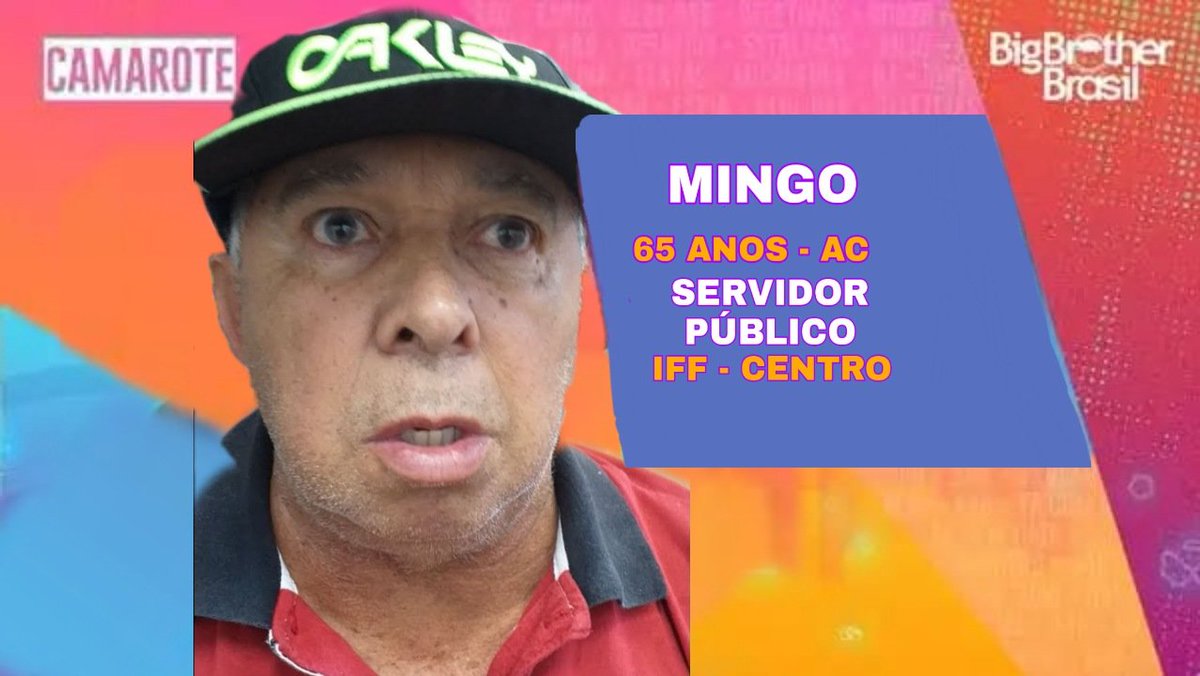 RUAN_CJ_OFICIAL's tweet photo. Teremos servidor do no IFF no BBB sim !
#TeamMingo!!!! https://t.co/EqhEpqgmRu