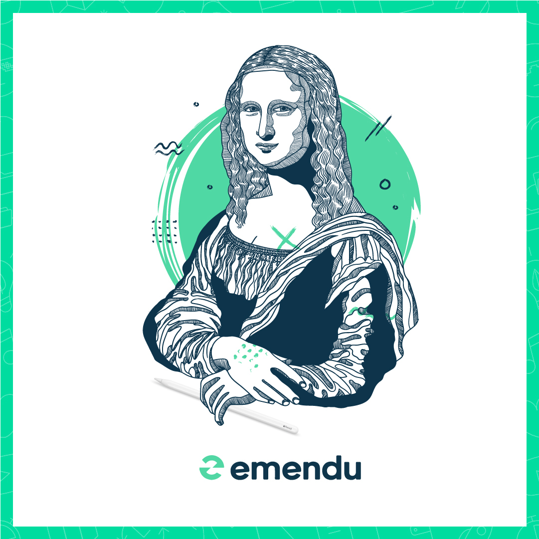 ¿Cómo sería la #Gioconda si #DaVinci hubiera tenido a mano un #iPad para pintar?🎨 Nosotros nos la imaginamos así. 😁

#apple #paper #procreate #ipadpro #rentingtecnológico #emendu