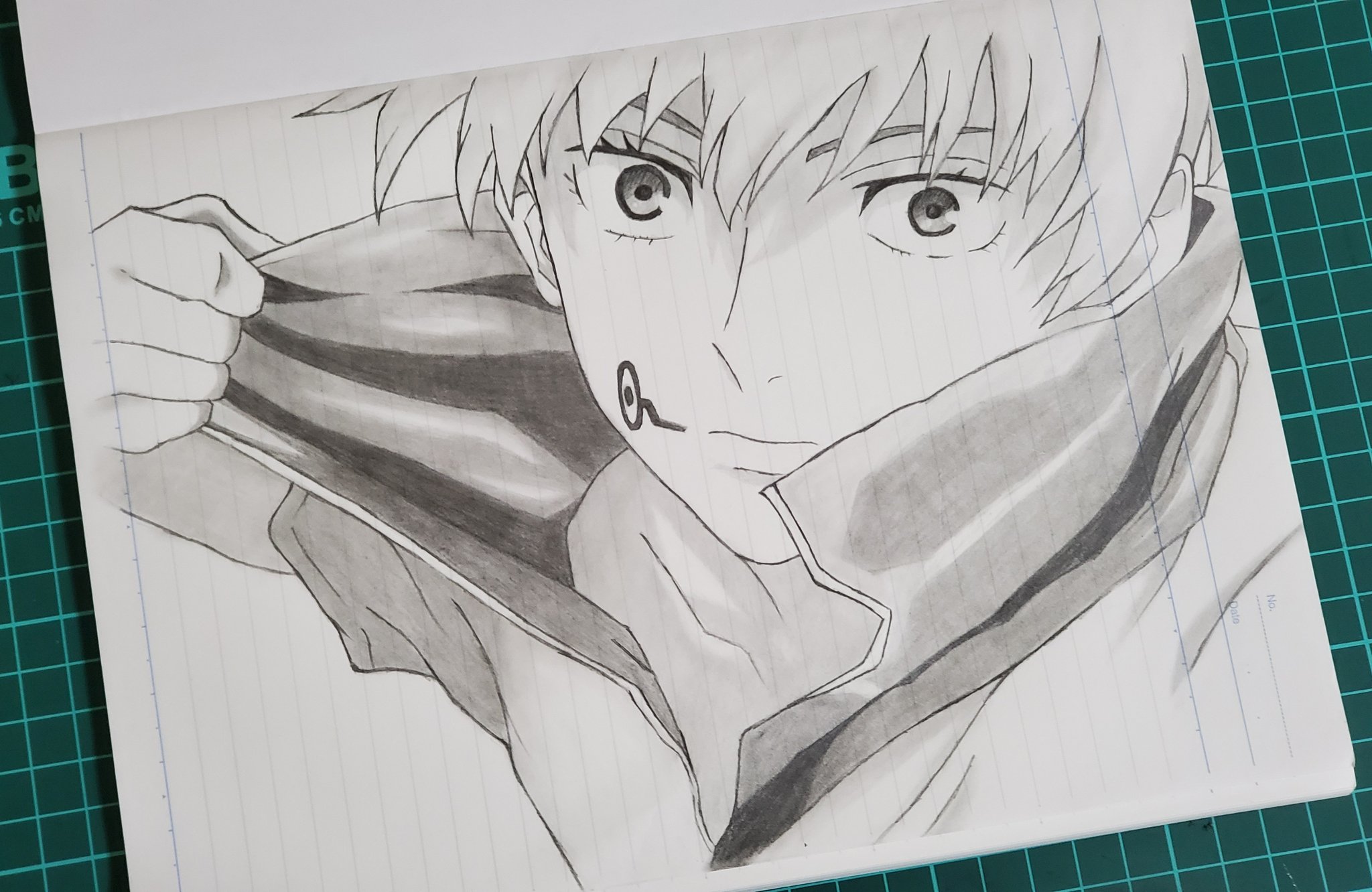 狗巻棘 ファンアート 呪術廻戦 手描き からく 手書き 狗巻棘 ファンアート 呪術廻戦 手描き からく 手書き