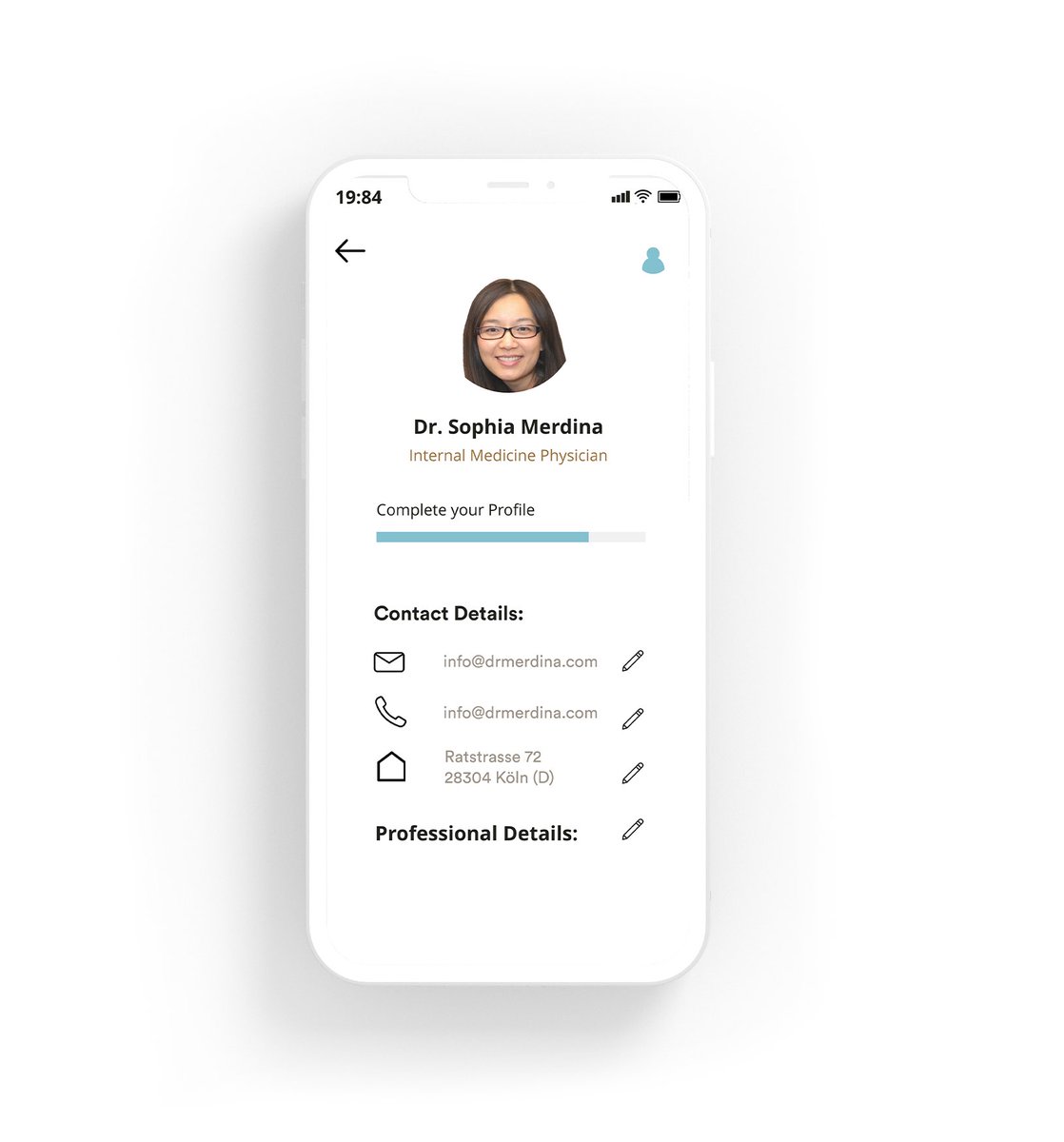 PiCake88's tweet photo. #DailyUI Day 6 Profile
Created with #AdobeXD and #Photoshop (for the Mockup)
Icons from Nounproject (still working on mine)
#UXUIRookie #UXUI #Design #UI https://t.co/2Lq2CHVN2F
