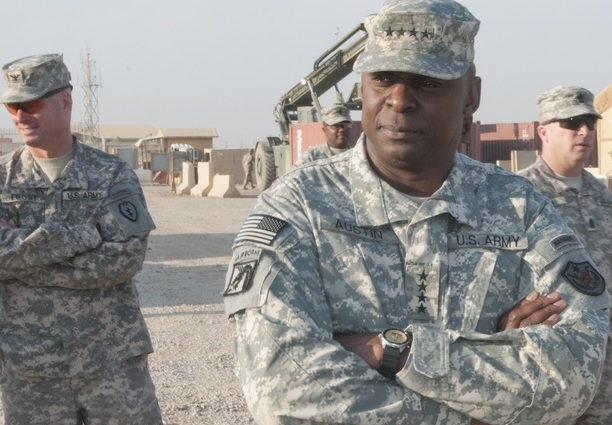 oversaw US military strategy concerning IS and commanded U.S. Central Command, Lloyd Austin after retiring in 2016 still has active service mates in Pentagon who see withdrawal of forces from Middle East in terms of clearing out a space for IS[6]