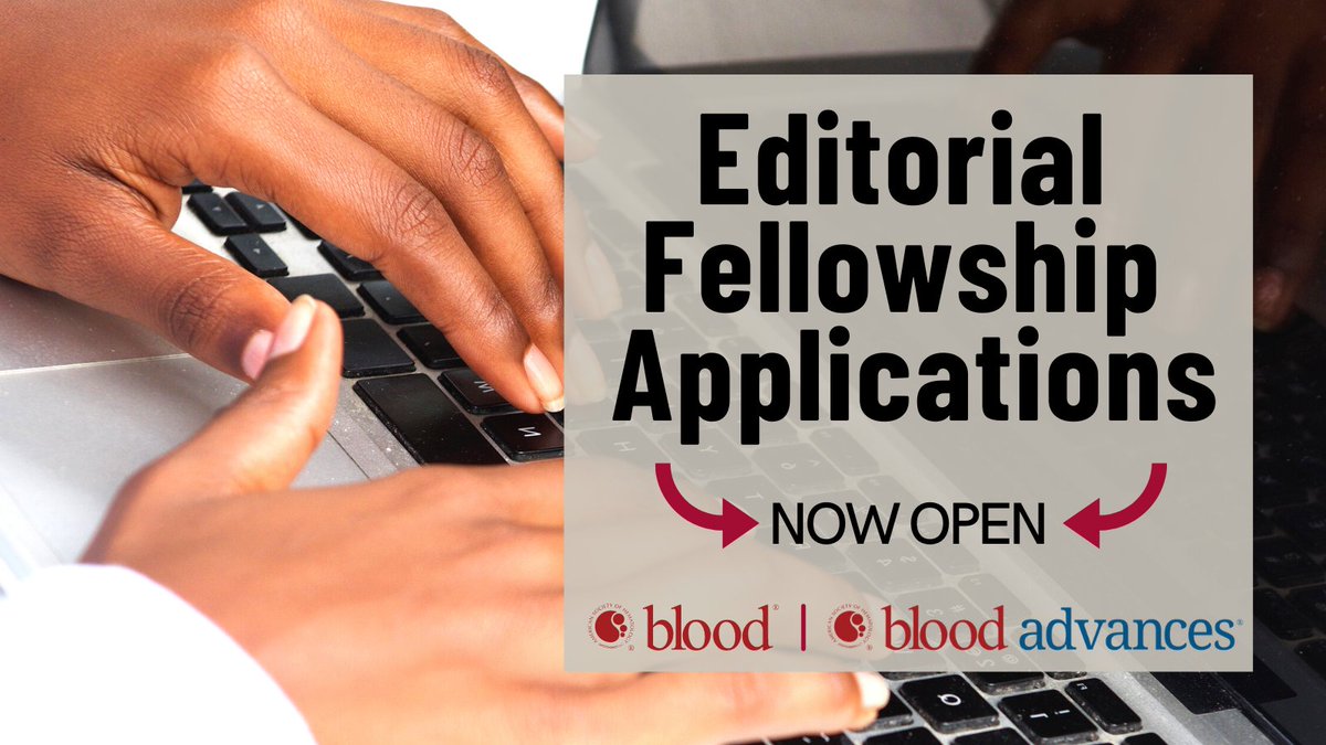 Ash Interested In Medical Publishing Bloodjournal Bloodadvances Editorial Fellowships Applications Are Open Receive Mentorship Hands On Experience Deadline January 25 Meded Apply Now For Blood T Co 1ibpewneiy Apply Now For Ash Interested In Medical Publishing Bloodjournal Bloodadvances Editorial Fellowships Applications Are Open Receive Mentorship Hands On Experience Deadline January 25 Meded Apply Now For Blood T Co 1ibpewneiy Apply Now For