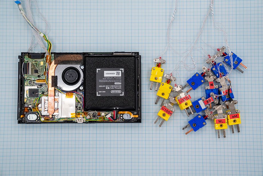 - Nintendo Switch thermal testing- Testing button durability- Nintendo hardware production line- amiibo quality control check
