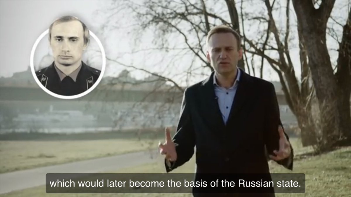 PUTIN’S “PRINCIPLES”: Navalny delineates Putin’s “principles” would become the basis of the Russian state: