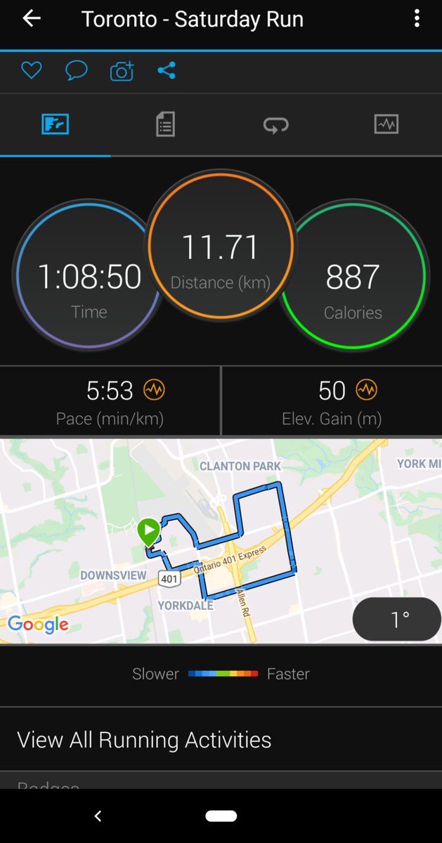 Sun is shinning. Frosted windows. Outdoor temperature that feels like -16. In other words a perfect day for for a easy paced run in January. #WeAreWinterWarriors @sauconycanada  @blacktoerunning #garminfitness #RunForGood #RunnersCommunity  #BeatYesterday  #RunTO #leagueofgarmin