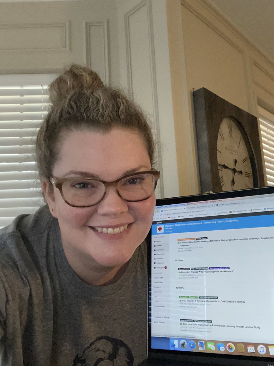 adrienmoore's tweet photo. Region 4 Mathematics Conference today. Can’t wait to apply some of the things I learn to my classroom #AlwaysLearning #LifelongStudent #R4Math #PISDMathChat https://t.co/qgSVdj6f09