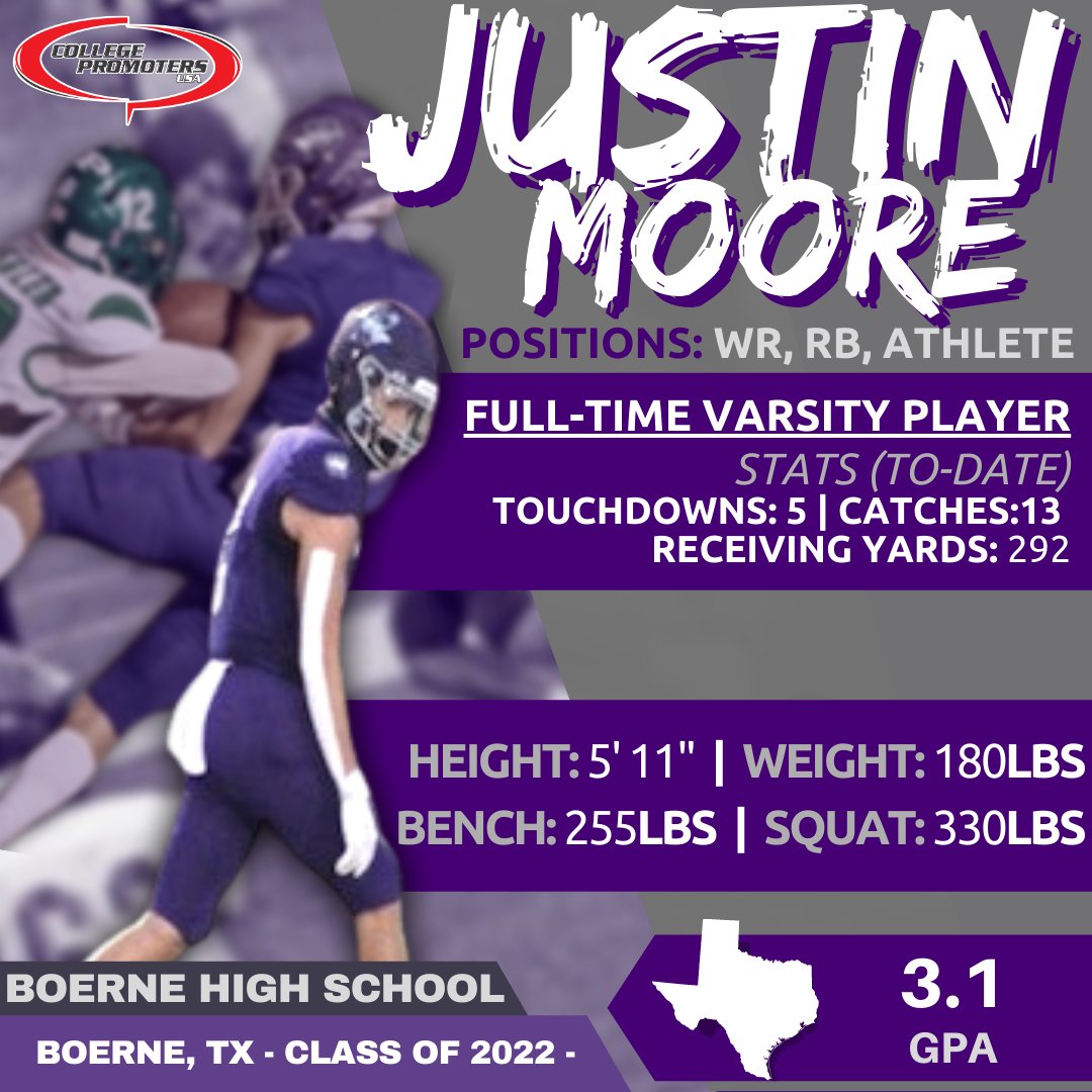 SATXrecruiting's tweet photo. 🔦 It's a Saturday #StudentAthlete Spotlight! 🔦 

🤠 Check out these 4️⃣ Texas recruits from the football field 🏈, to the baseball diamond ⚾️ and on the basketball court! 🏀

1️⃣ Newly committed 2021, ✌️ stud 2022's, and an elite 2-sport Freshman 2024 recruit! 👀

#Recruiting101 https://t.co/4jFTjPscNT