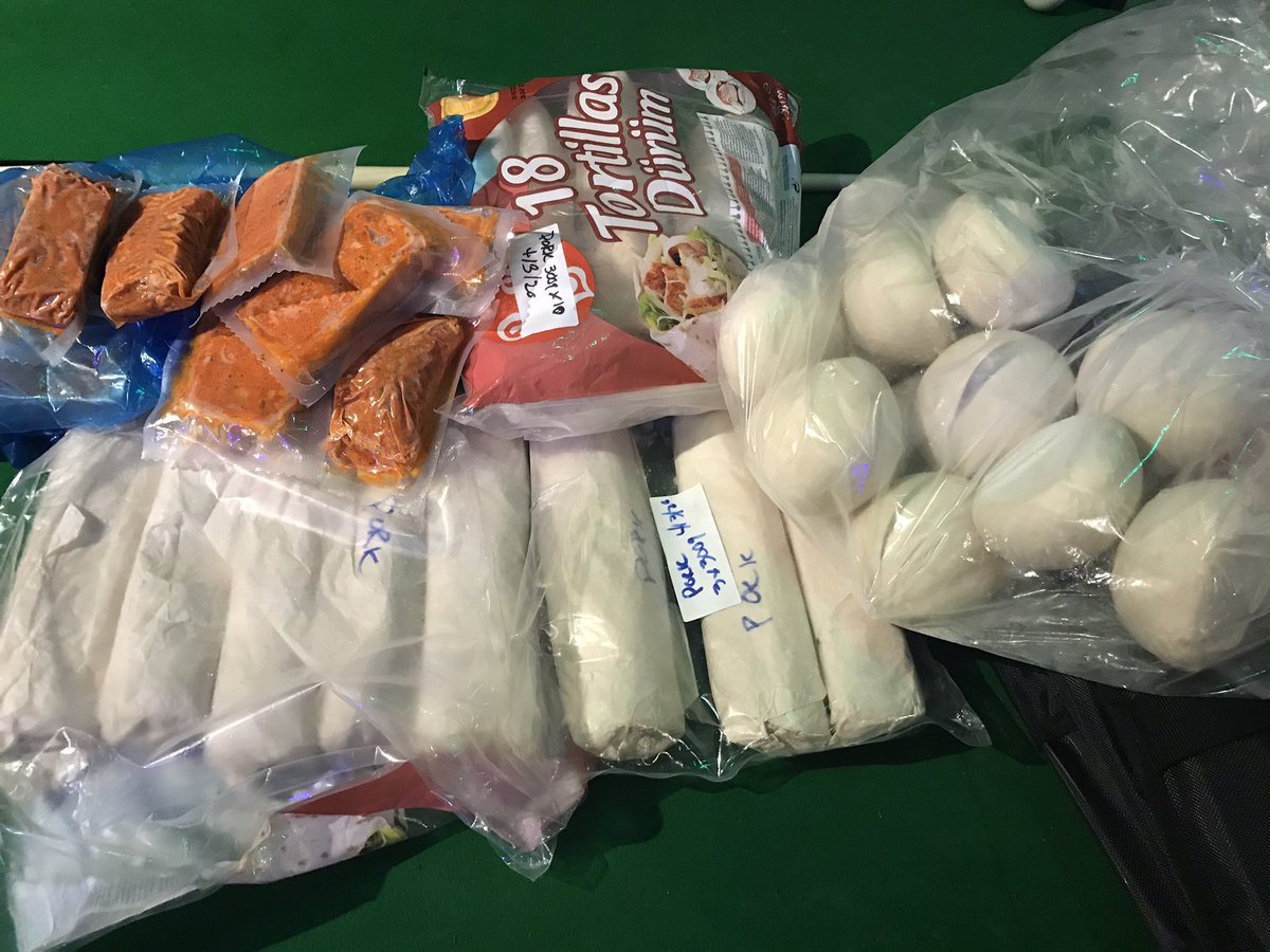 Royal_Marine_LW's tweet photo. Amazing drop to Skewen today!Big thanks Fairyhill donating 200 turkey dinners,12 turkey joints,8 tubs sliced turkey,160 cornflakes,3 packs brownies,potatoes,onions
From Copper:
22 Burritos
12 pizza kit
20 Salmon Fillets
1kg Chorizo bites
Pizza
8 Copies of my Trampface books. https://t.co/eUh3g2hnXH