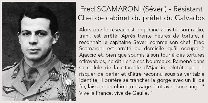 Prefet14's tweet photo. #LeSaviezVous ?
La compagnie pris le nom de #Scamaroni en hommage à Fred Scamaroni, chef de cabinet du préfet du #Calvados en 1939 qui rejoignit #deGaulle à Londres en 1940. Capturé en 43, il fut lourdement torturé et préféra se suicider pour ne pas parler
https://t.co/s32HkOOz15 https://t.co/7e5KKOMTTE