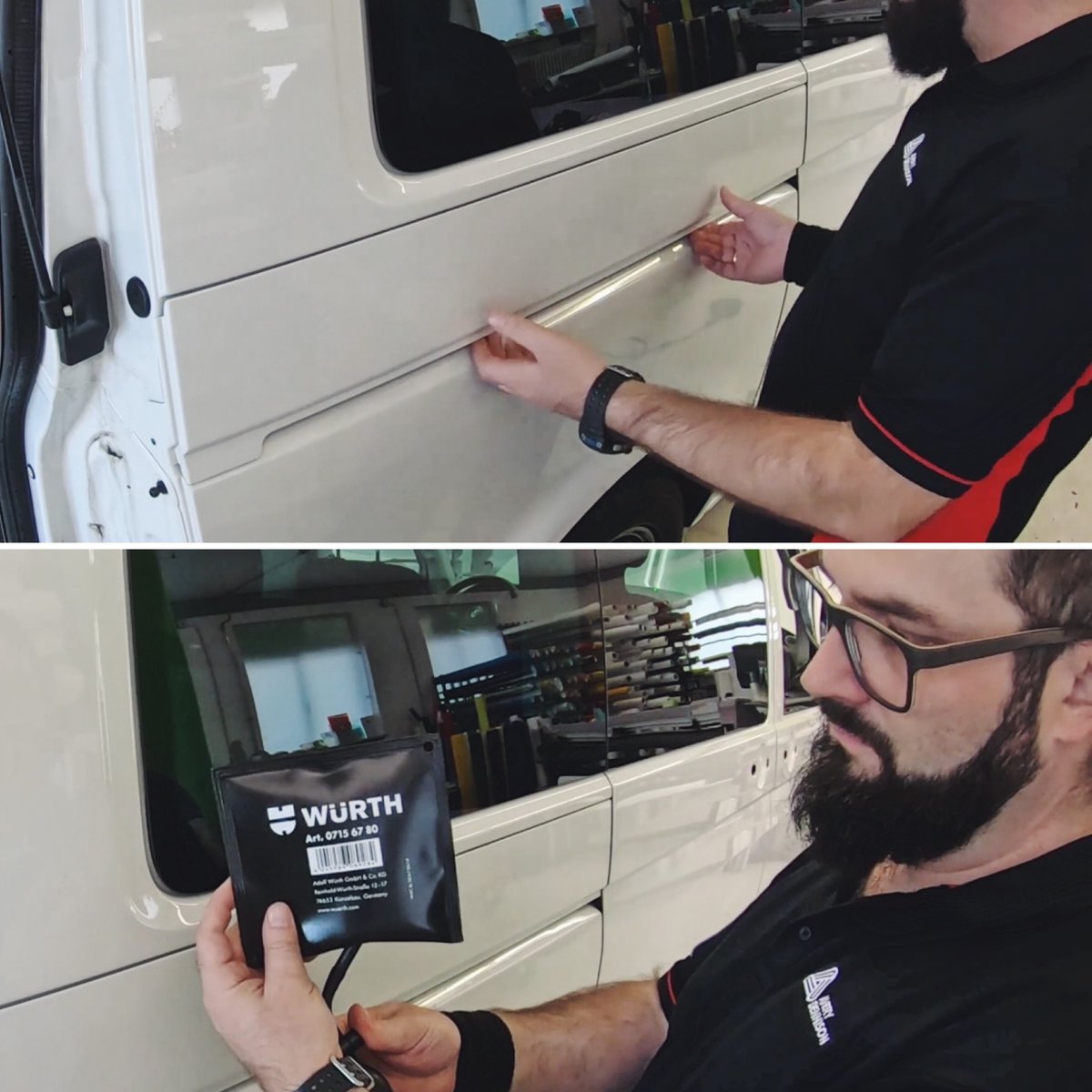 WrapInstitute's tweet image. #THROWBACK QUICK TIP - Not sure how to remove a tricky side panel that's prone to bending? Check out how @r.lorz uses an air wedge pump to quickly remove the panel!   👉🏼 bit.ly/hardrem 👈🏼
.
.
.
#hardwareremoval #hardwareremovals #airpump #airwedgetool #wraptools