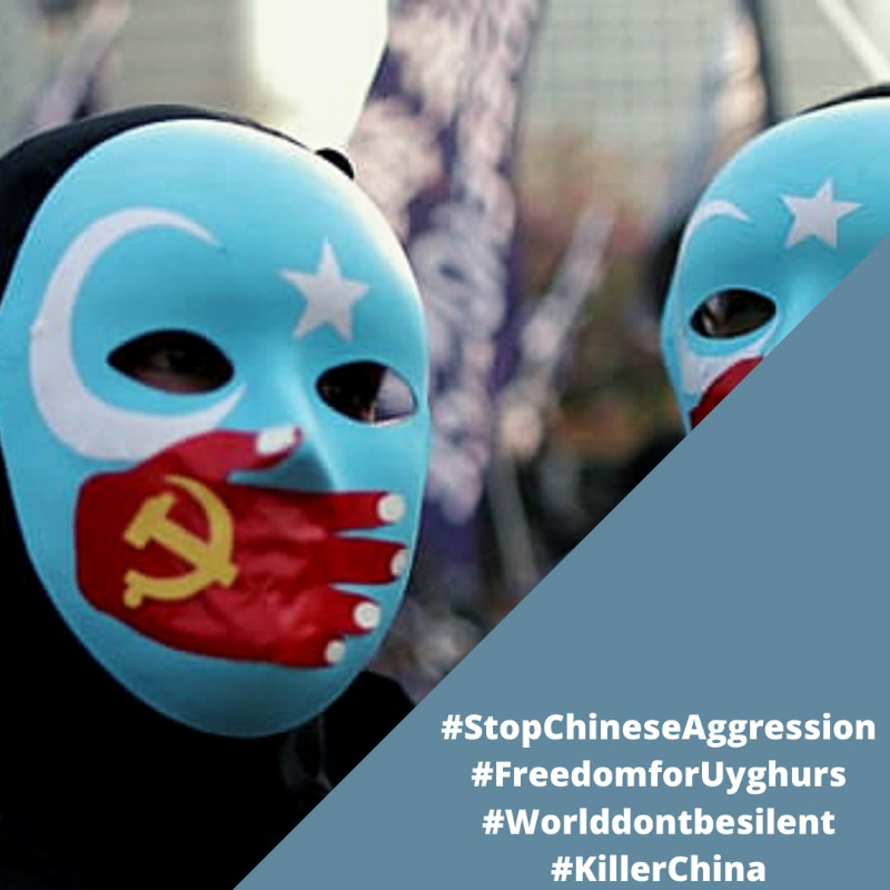 ALamiyye's tweet photo. Uyghur youth are tortured in concentration camps. The United States has recognized the incident as genocide, and the United Kingdom has imposed sanctions on China.
#StopChineseAggression
#FreedomforUyghurs
#Worlddontbesilent
#KillerChina https://t.co/Uy0kpCiCG8