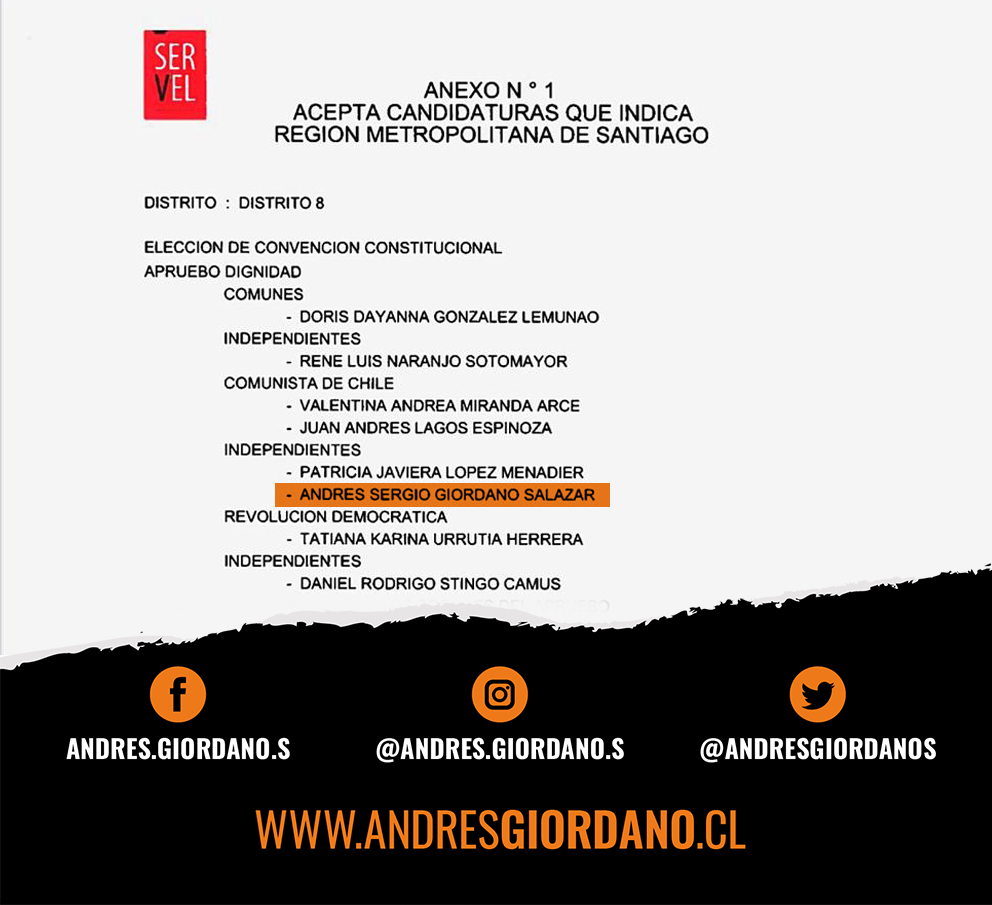 Es oficial! Estaremos en la papeleta el próximo 11 de abril para defender nuestro proyecto colectivo e independiente, desde el mundo social, sindical y vecinal. Las, los y les trabajador@s y vecin@s, debemos estar organizad@s en la Constituyente para decidir nuestro futuro.