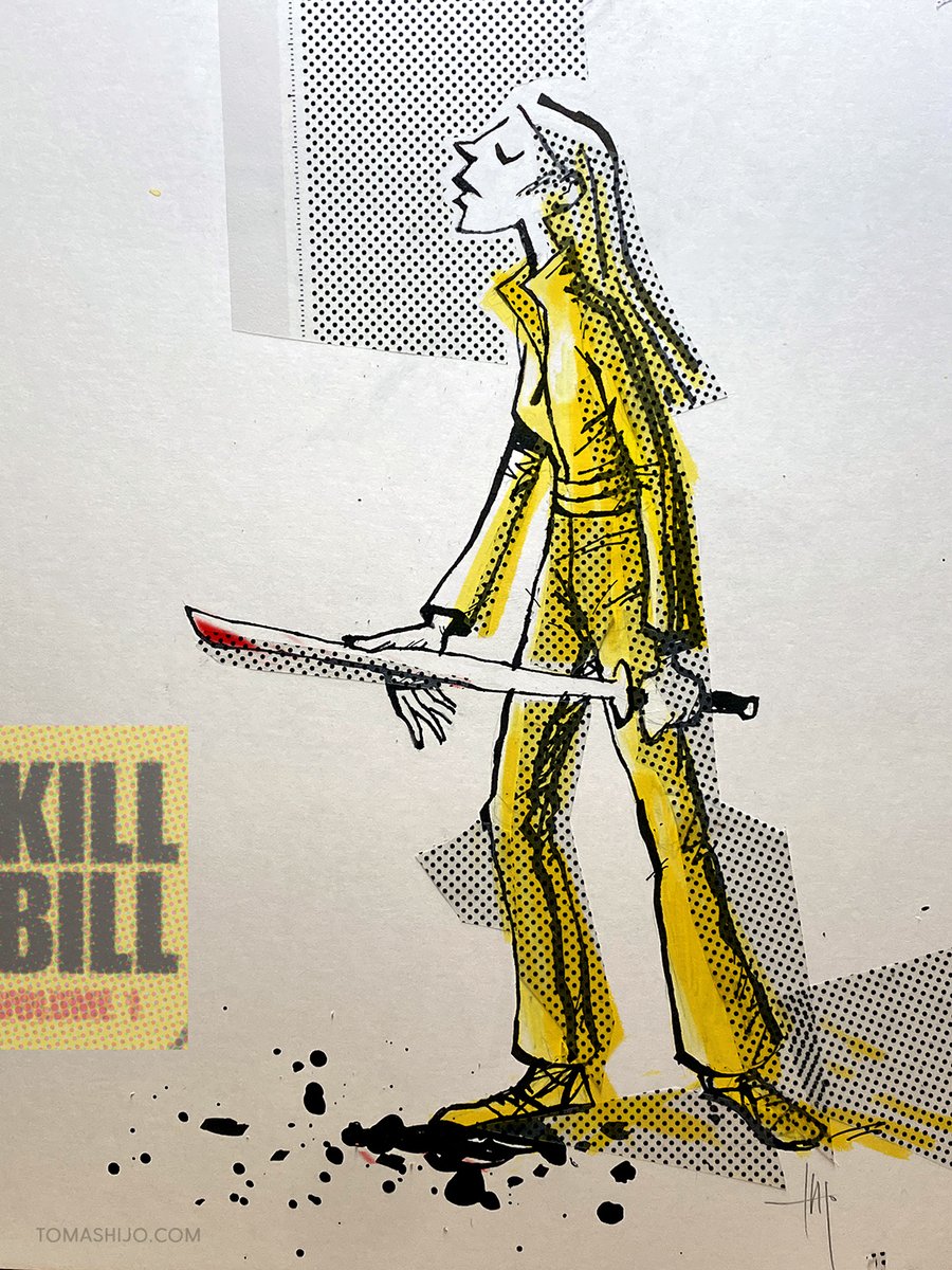 tomashijo's tweet photo. THE BRIDE.
(Vaya día llevo).
#killbil #tarantino #drawing #ink #art https://t.co/peNDfOxBlX