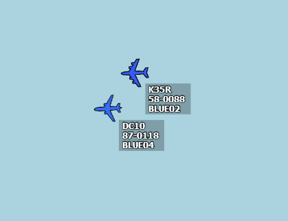 SirListenalot's tweet photo. #KC135 #BLUE02 is leaving the formation and heading to Selfridge. #BLUE04 flight continues in the block FL250-270 https://t.co/WaI8WeW5P1
