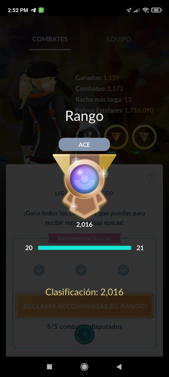 MarceloSatalain's tweet photo. Si tomo tiempo llegar
#PokemonGO
#GOBattleLeague https://t.co/JFYyANohS1