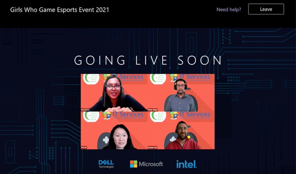ZeliaMCT's tweet photo. Getting ready! #GirlsWhoGame eSports event happening now! Our girls cheering on #WoburnJrPS @tdsb  who is competing today 🎮 
@Singhpeter @geekyfay @rlebi 
@TDSB_Colin @Sebasualto @McM_MsR  
@kbbeutler #MinecraftEDU 
@Dell @DellTech @MicrosoftEDU @intel @KatPapulkas #TransformEDU https://t.co/4xoBFk62tr