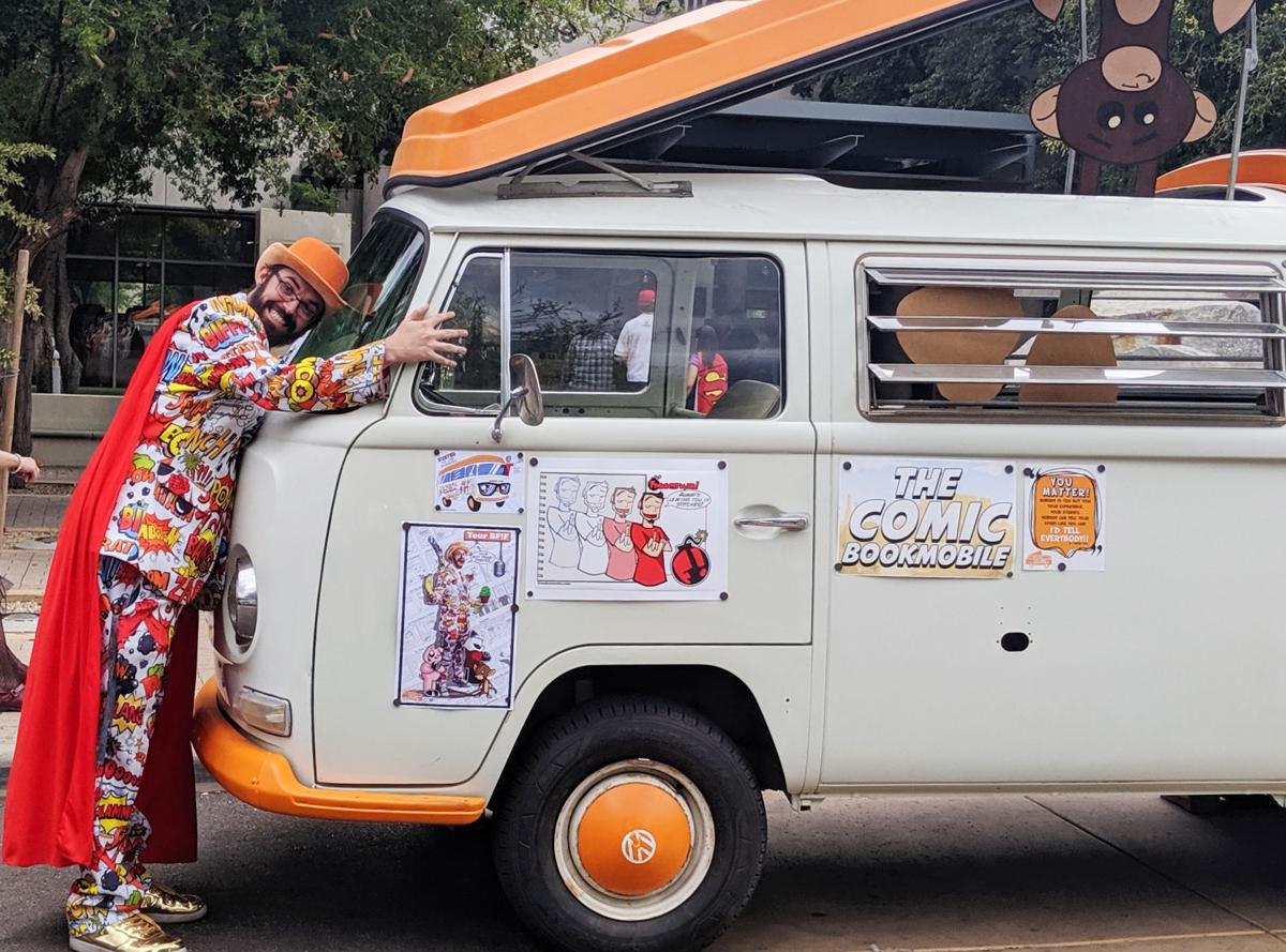 tinyurl.com/y4nvhzlz
Meet the Comic Bookmobile of Tucson!
#bookmobilesinthenews