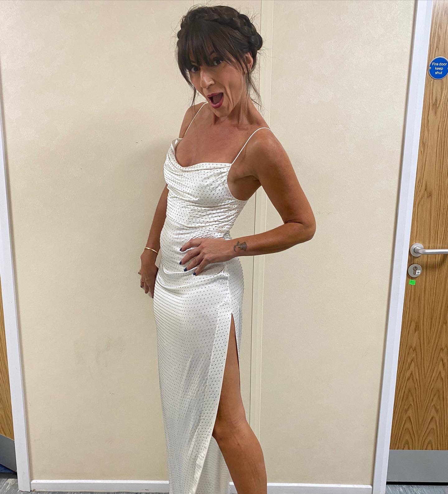 Davina McCall on X: Tonight's dress for @MaskedSingerUK on @ITV at 7 pm is  from @Retrofete ... hair by @mdlondon and make up by #cheryphelpsgardiner  https://t.co/8ZqdOXOli9 / X