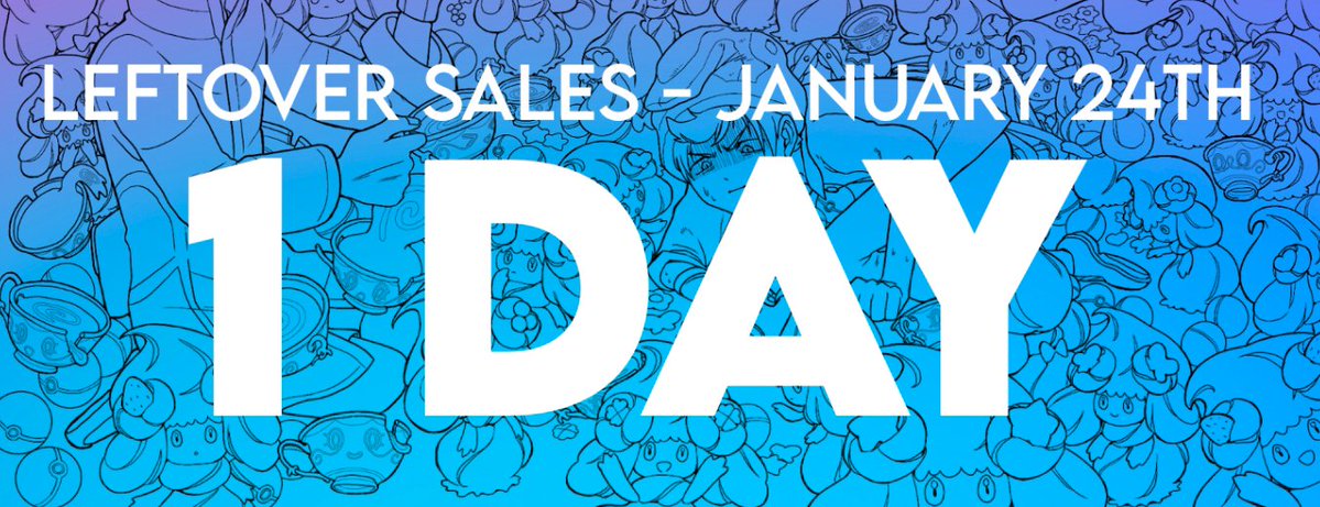 Attention Trainers, get ready for our leftover sale coming Jan 24. Stock will be limited, so if you missed your chance the first time, stay tuned for tomorrow!

#pokemon #zine