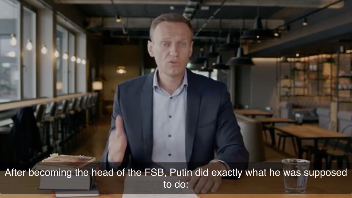 CORRUPTOCRAT: “After becoming head of the FSB, Putin did exactly what he was supposed to do: helped corrupt officials evade responsibility.”