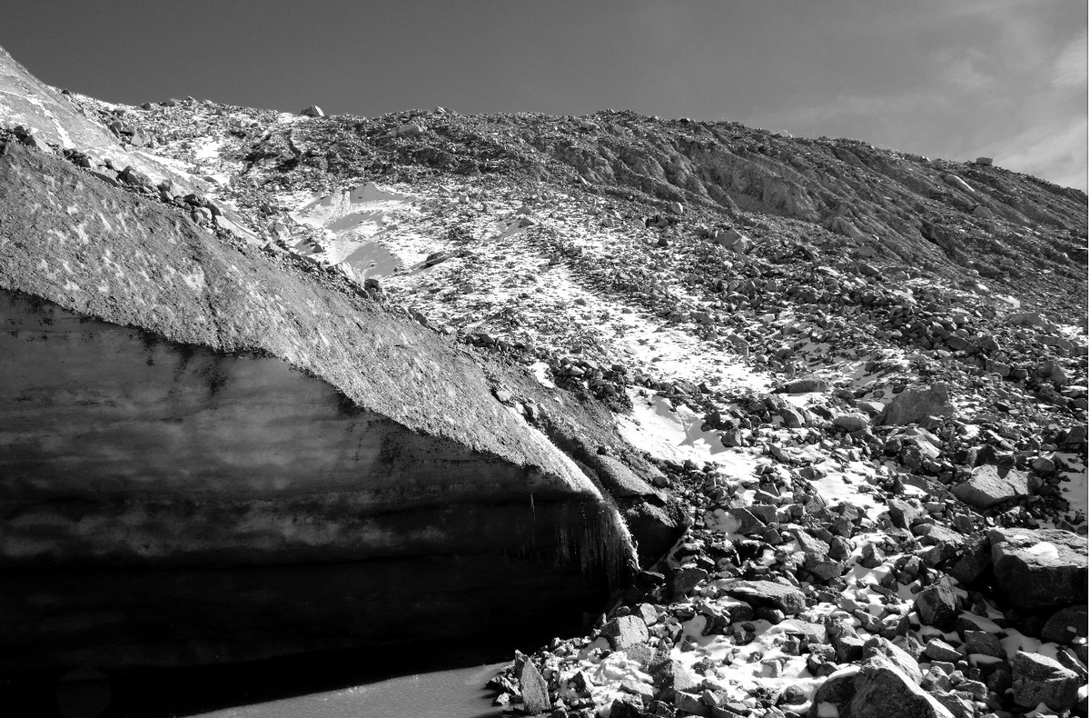 doinggeography's tweet photo. @RJonTourUK @travelexx Thanks for the invitation to #WeekendMood pics of snow and ice! I'd like to add some pics from #Svaneti #Georgia: 
#Chalaadi and #Shkhara glacier with gravel fields and ice shields #photography by @doinggeography https://t.co/eMacpBXlVL