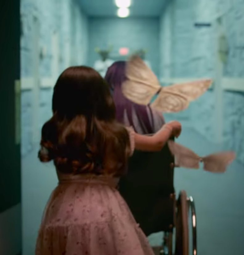 Next, we see Katy fight against the hate and backlash she receives online from the media and the public. She finds that she can't face the negativity in her current state, leaving her weak and helpless.