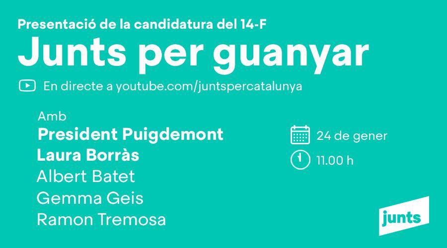 JuntsBages's tweet photo. Acte de presentació de la candidatura de @JuntsXCat. 
Amb la presència dels nostres candidats @davidsaldoni, @Pesacapsada i el més jove @miqueelflores. 
Una llista per guanyar i per governar! https://t.co/0Pgkc2LmHf