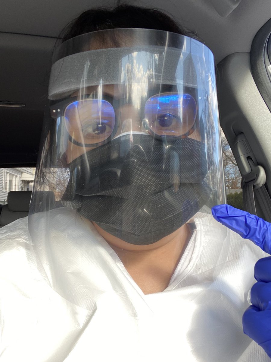 Jeniru's tweet image. Back to the Front lines #Homecare #covid