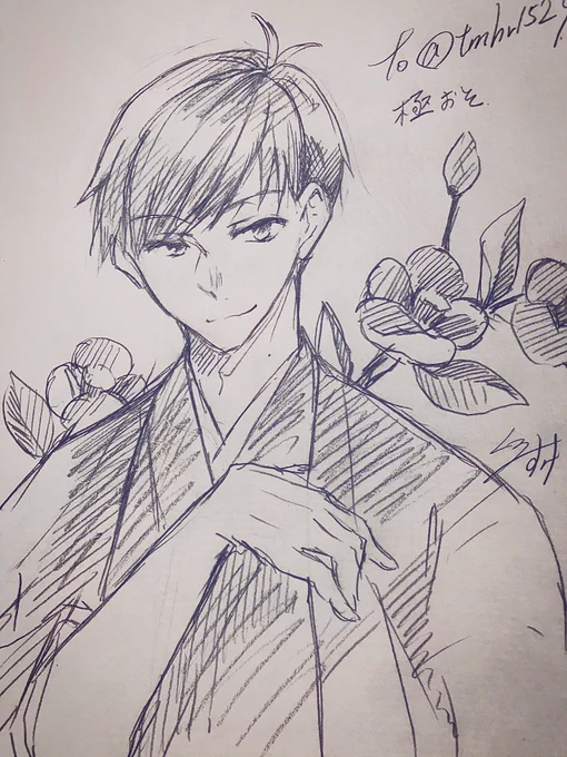 リク① 極おそ
数あるおその中でも一番難しいと思ってる何回描いても難しい…! 