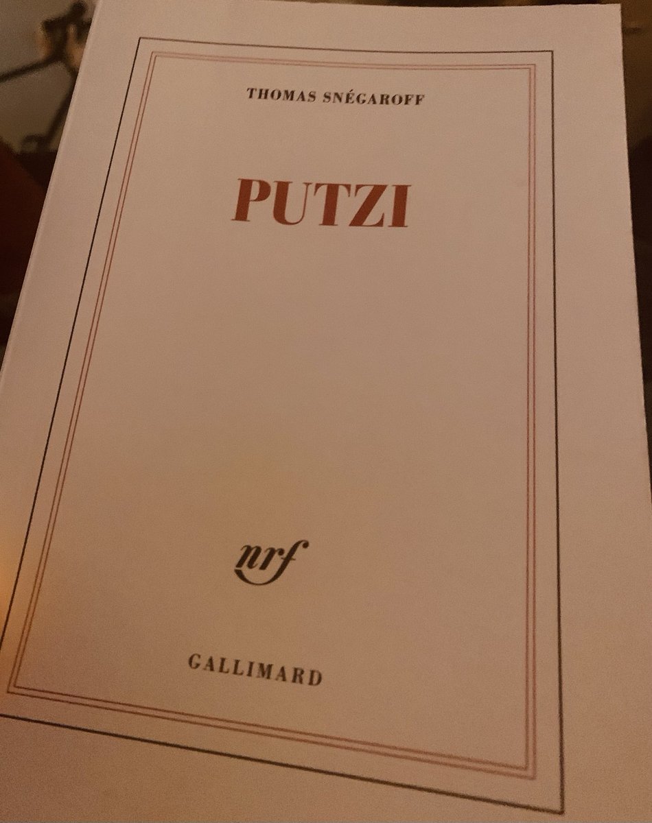 Bravo et Merci ⁦@thomassnegaroff⁩ pour #putzi - plongée fascinante dans le backstage de l’Histoire et vision d’une autre Amérique.