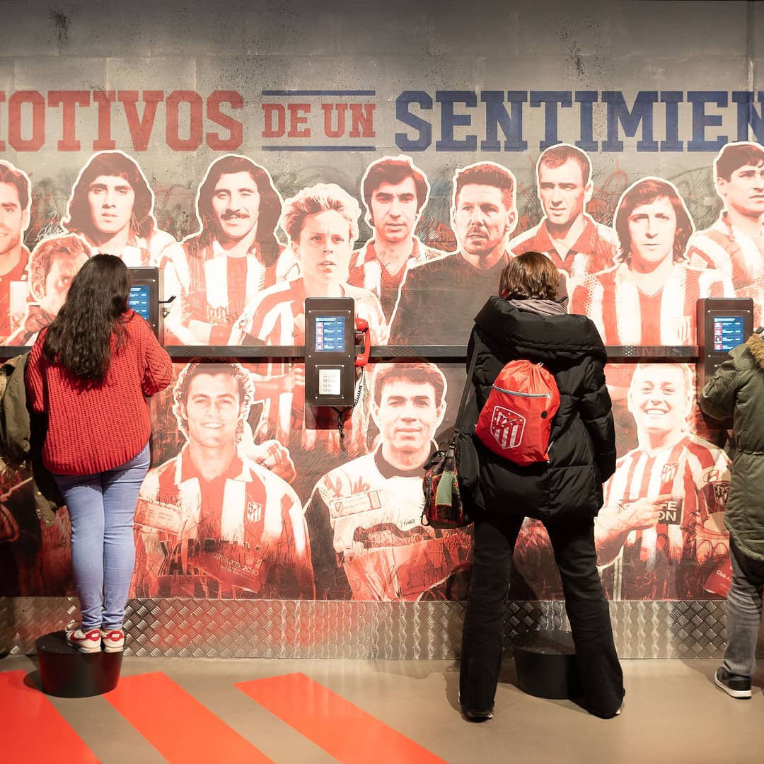 Inauguracion Museo de Atlético de Madrid reportaje para el Atlético de Madrid