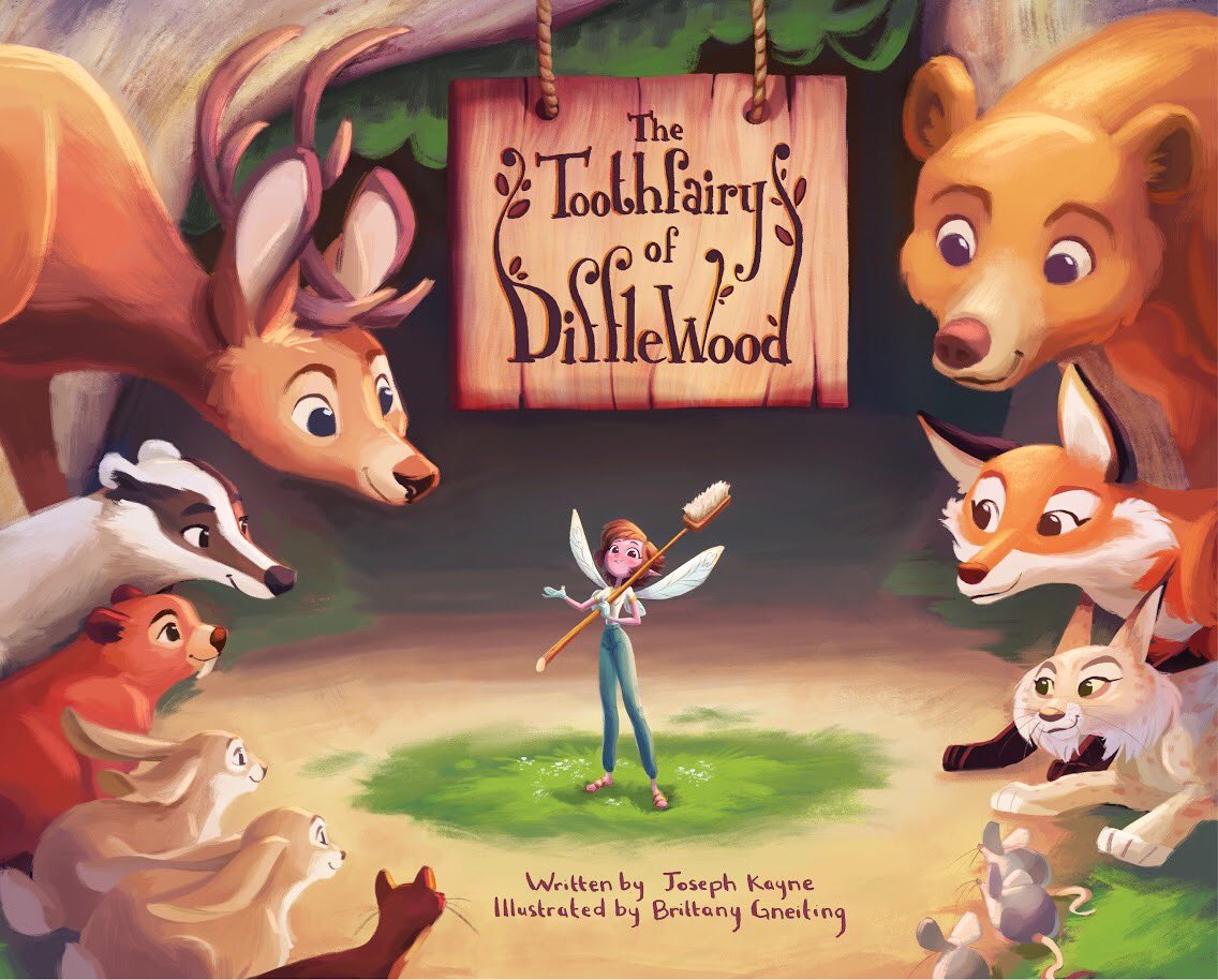 britt_gne's tweet photo. Hello!! This is my first children’s book I recently finished illustrating! I had a great experience and learned a lot. Let me know if you’re interested in reading it! More to come! https://t.co/DUwE91YPkD