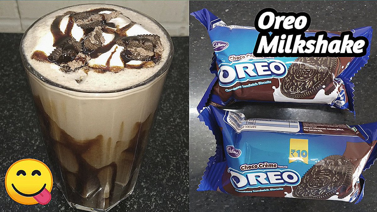 LaxmiRasoi's tweet photo. #oreomilkshake #Oreo #Milkshake 
Watch recipe on Laxmi Rasoi YouTube channel and Subscribe channel for more delicious recipe.
Recipe link 👉 https://t.co/BUkHhJPTiS https://t.co/HtKhCV8WZg