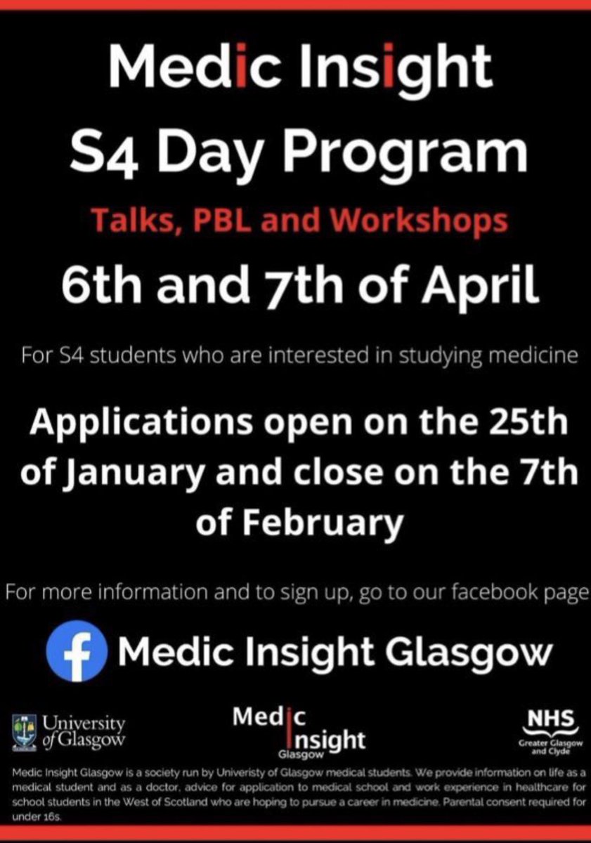 Get on this any potential medics. ⁦<a href="/Greenfaulds_HS/">Greenfaulds HS</a>⁩ ⁦<a href="/ghssciences/">Greenfaulds Science</a>⁩